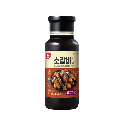 DS O'FOOD Korean BBQ Beef Rib Sauce 500g (Case 15)