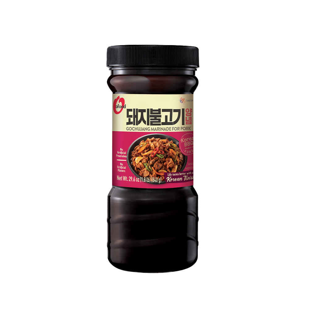 DS O'FOOD Korean BBQ Pork Bulgogi Marinade 840g (Case 12)