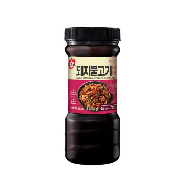 DS O'FOOD Korean BBQ Pork Bulgogi Marinade 840g (Case 12)