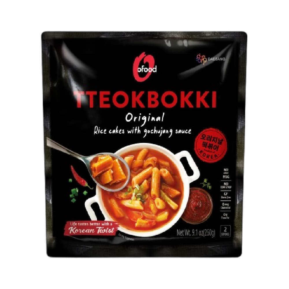 DS O'FOOD Original Tteokbokki 260g (Case 20)