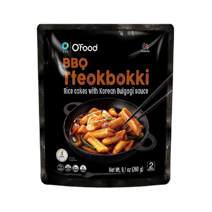 DS O'FOOD BBQ Tteokbokki 260g (Case 20)
