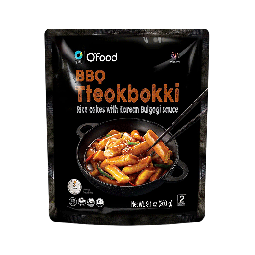 DS O'FOOD Garlic Tteokbokki 260g (Case 20)