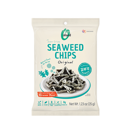 DS O'FOOD Seaweed Chip Original 35g (Case 20)