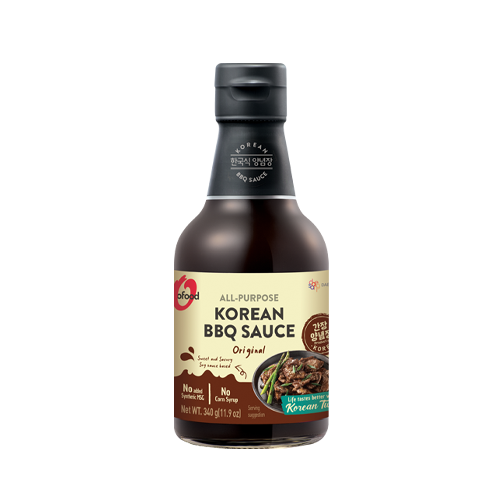 DS O'FOOD All-Purpose Original Korean BBQ Sauce 340g (Case 12)