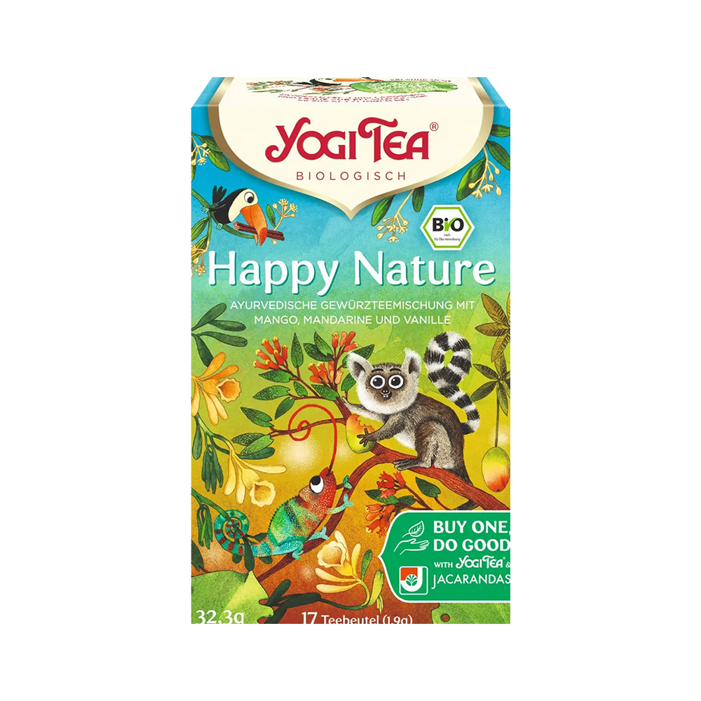 YOGI TEA Happy Nature 17 bags (Case 6)