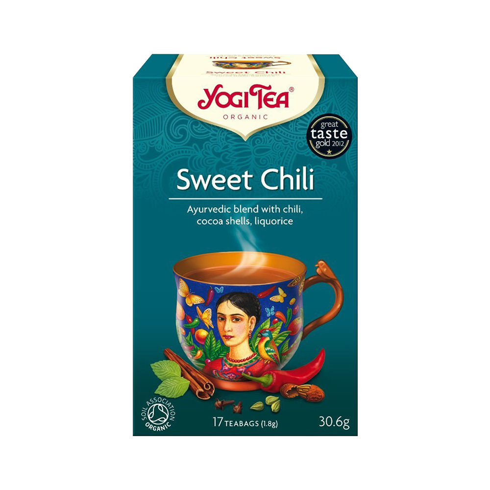 YOGI TEA Sweet Chilli 17 bags (Case 6)