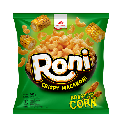 RONI Macaroni Crispy - Roasted Corn 140g (Case 16)