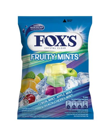 FOX's Fruity Mints Bag 90g (Case 24)