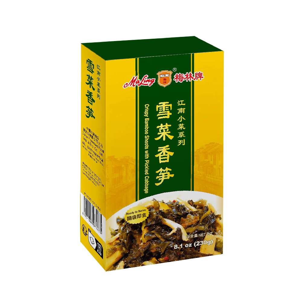 MALING Crispy Bamboo Shoots With Pickle Cabbage 230g (Case 30)