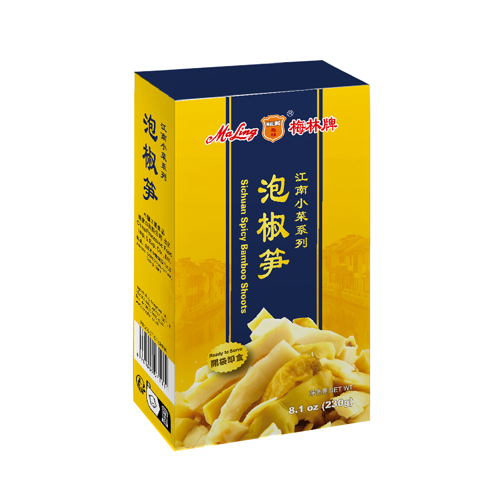 MALING Sichuan Spicy Bamboo Shoots 230g (Case 30)