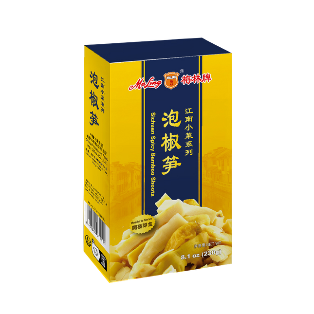 MALING Sichuan Spicy Bamboo Shoots 230g (Case 30)