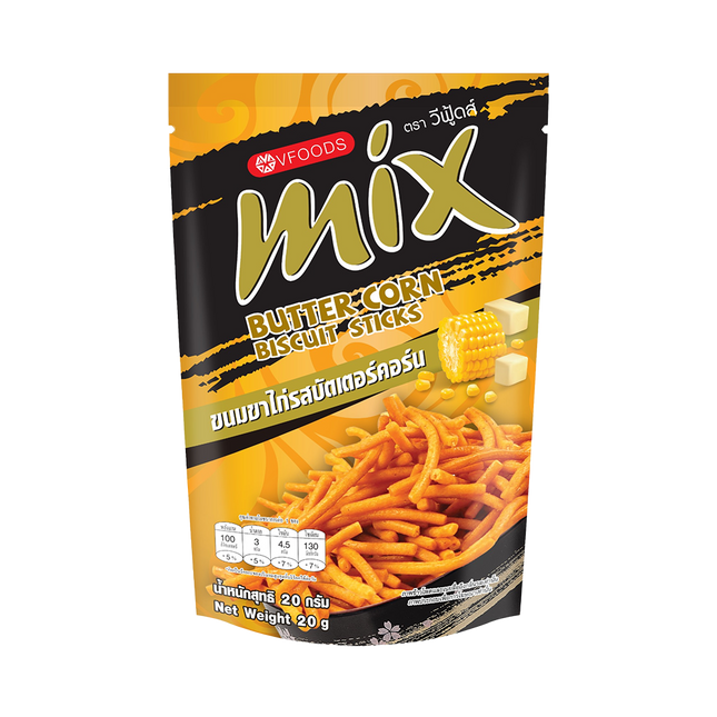 MIX Biscuit Sticks - Butter Corn 20g (Case 144)