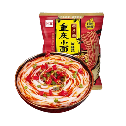 BAI JIA A-KUAN Chongqing Bag Noodles - Spicy Flavour 100g (Case 20)