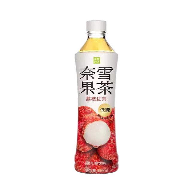 NAIXUE Fruit Drink Red Tea - Lychee 450ml (Case 15)