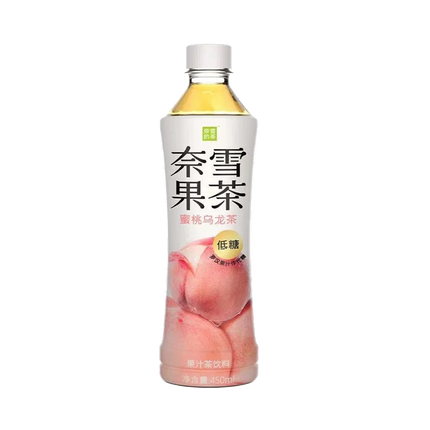 NAIXUE Fruit Drink Oolong Tea - Peach 450ml (Case 15)
