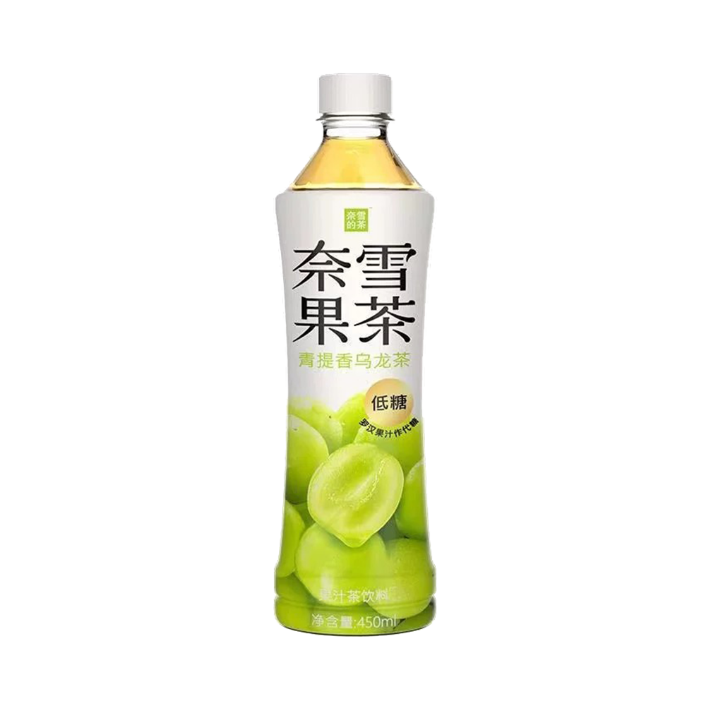 NAIXUE Fruit Drink Oolong Tea - Green Grape 450ml (Case 15)