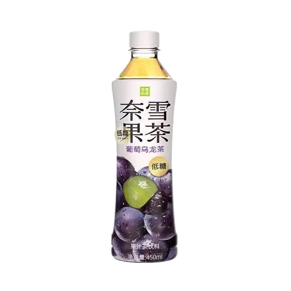NAIXUE Fruit Drink Oolong Tea - Grape 450ml (Case 15)