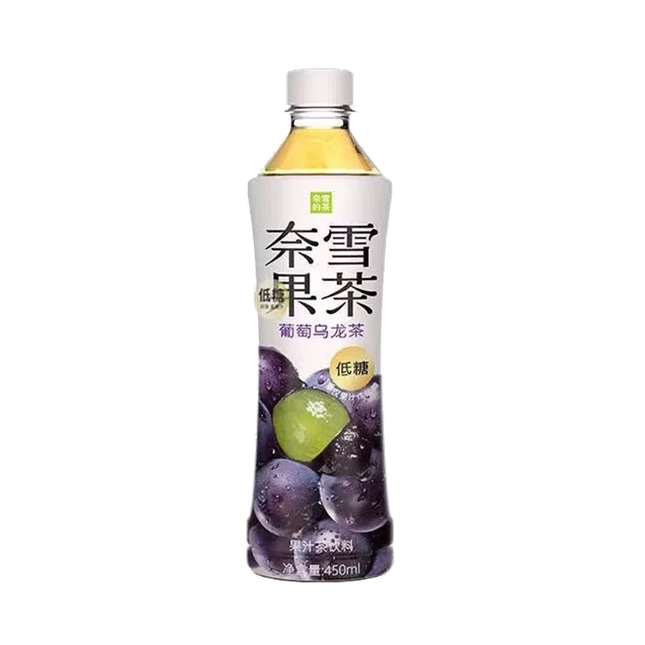 NAIXUE Fruit Drink Oolong Tea - Grape 450ml (Case 15)