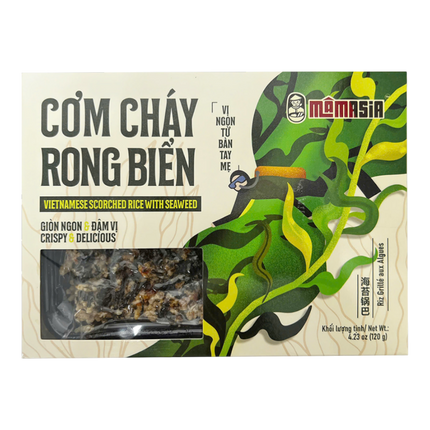 MAMASIA Scorched Rice With Seaweed 120g (Case 20)
