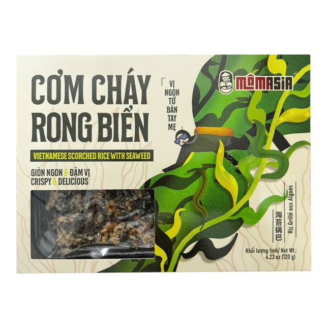 MAMASIA Scorched Rice With Seaweed 120g (Case 20)