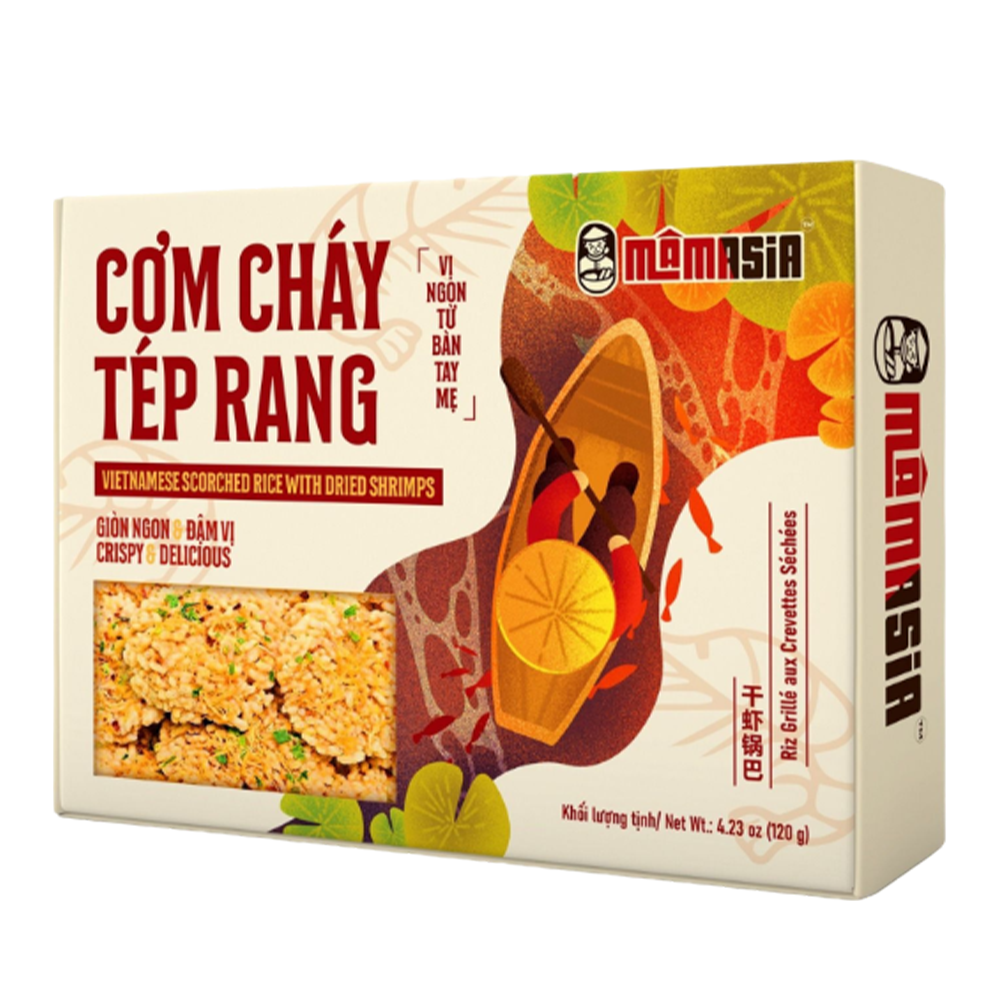 MAMASIA Scorched Rice With Dried Shrimps 120g (Case 20)