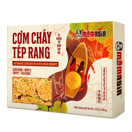 MAMASIA Scorched Rice With Dried Shrimps 120g (Case 20)