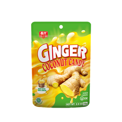 CHUNGUANG Ginger Coconut Candy 78g (Case 50)