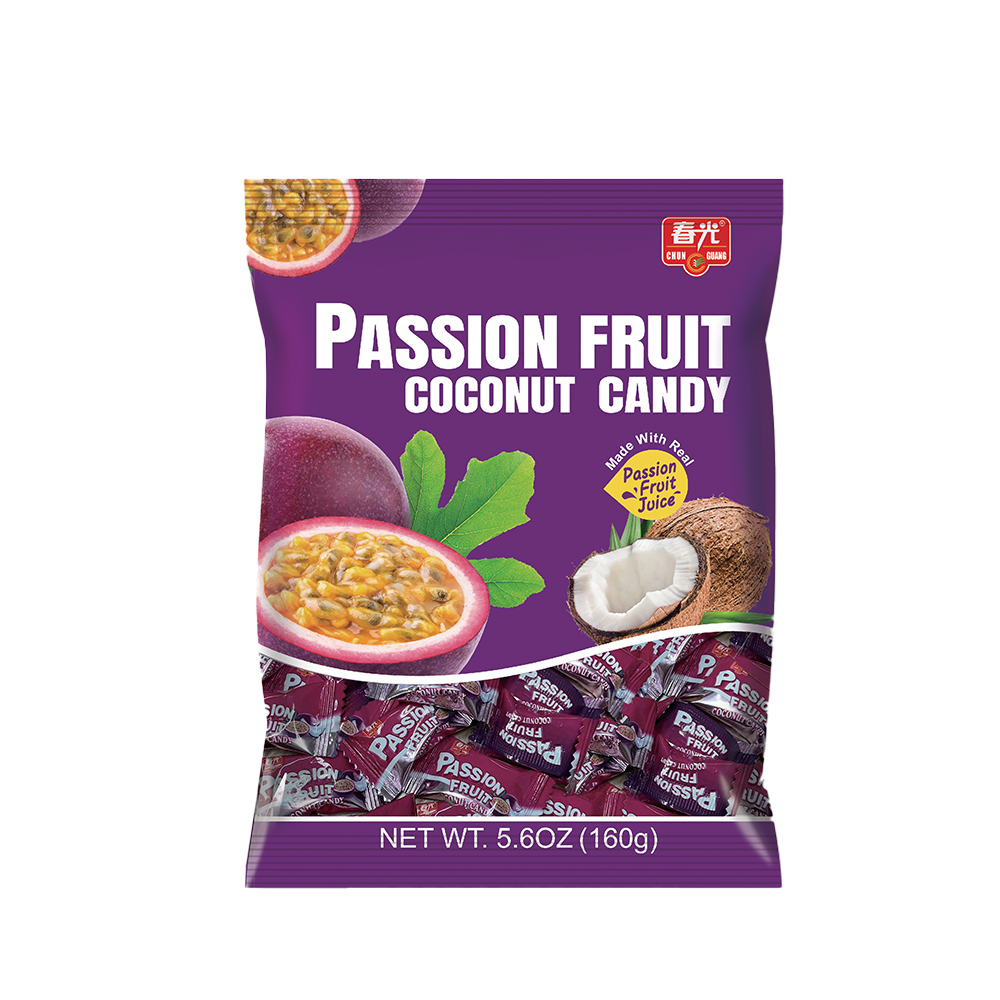 CHUNGUANG Passionfruit Coconut Candy 160g (Case 40)