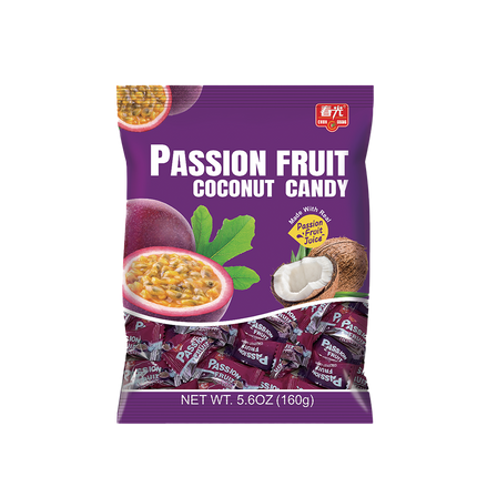 CHUNGUANG Passionfruit Coconut Candy 160g (Case 40)
