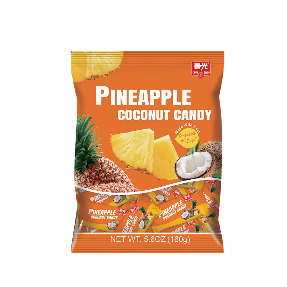 CHUNGUANG Pineapple Coconut Candy 160g (Case 40)