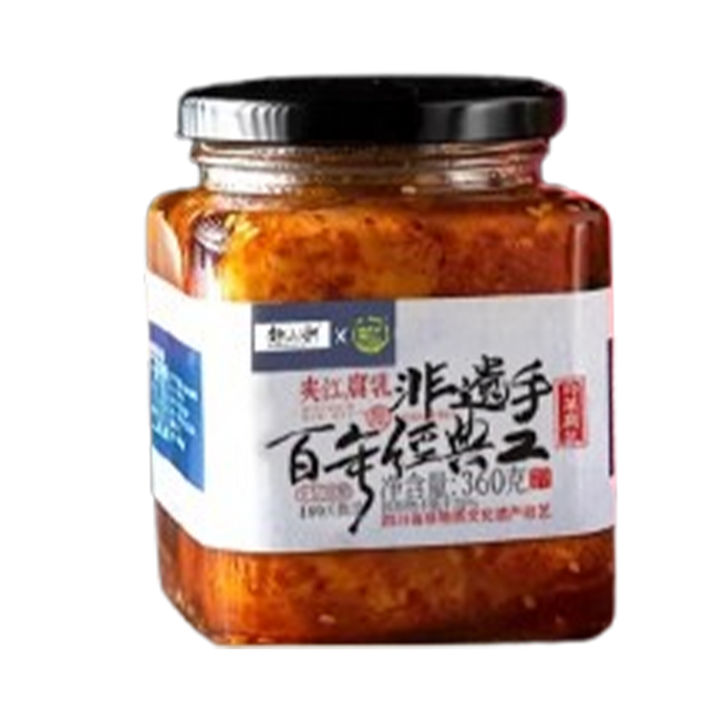 JIAJIANG Fermented Bean Curd With Chinese Cabbage 360g (Case 15)