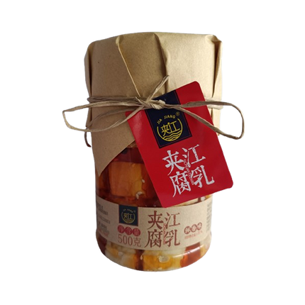 JIAJIANG Fermented Bean Curd Light Spicy Flavour 500g (Case 11)