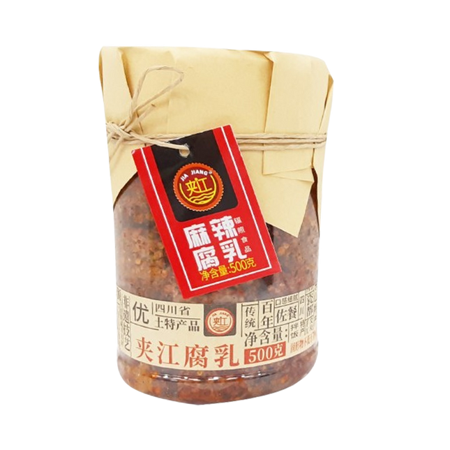 JIAJIANG Fermented Bean Curd Spicy Flavour 500g (Case 11)