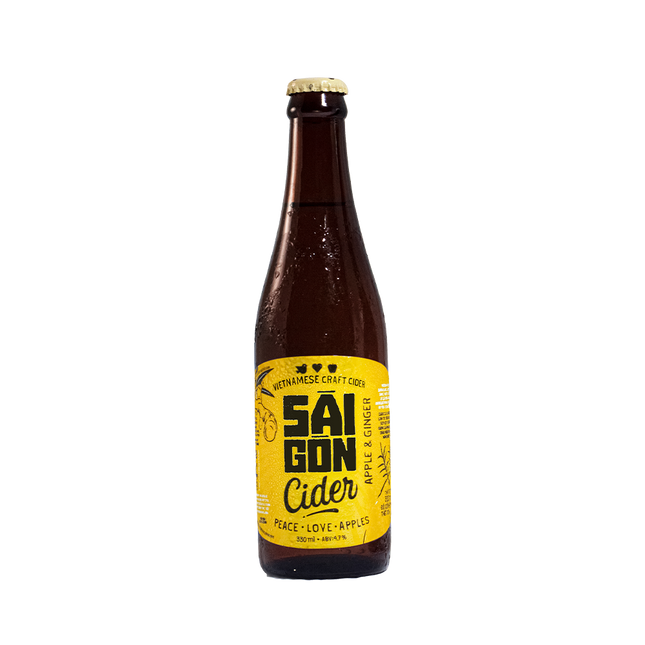 SAIGON Cider Apple & Ginger 4.7% ABV 330ml (Case 24)