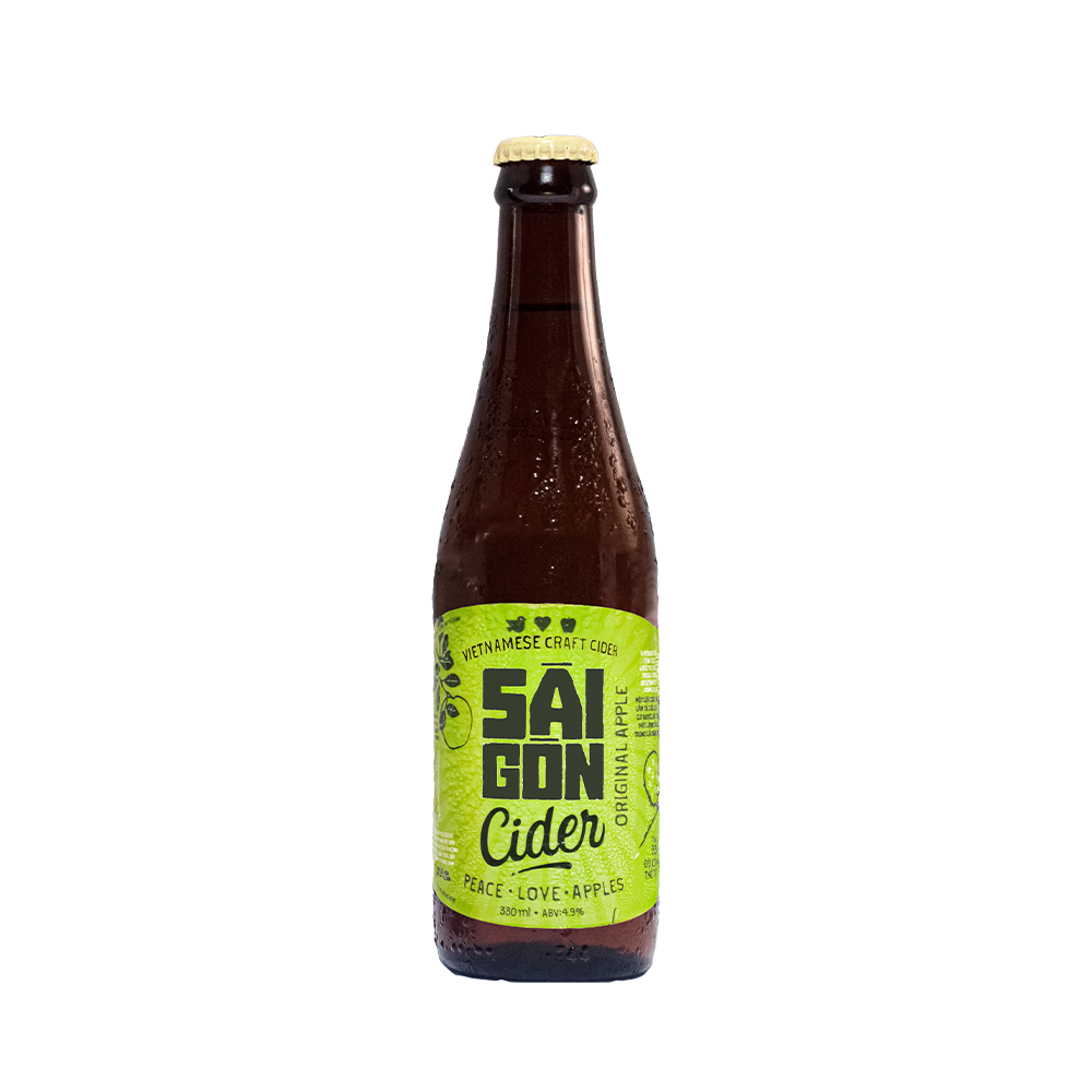 SAIGON Cider Original Apple 4.9% ABV 330ml (Case 24)