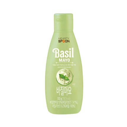 HEARTY SPOON Basil Mayo 130g (Case 24)