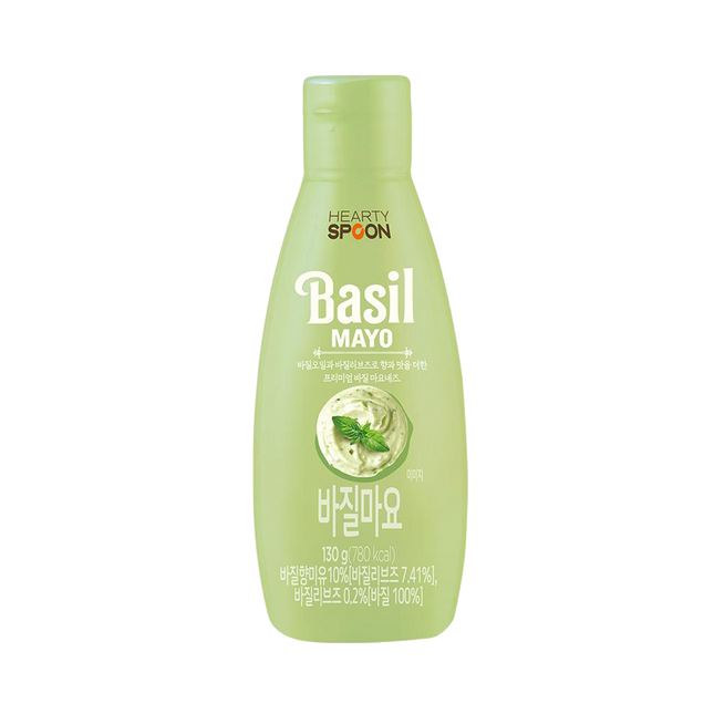 HEARTY SPOON Basil Mayo 130g (Case 24)