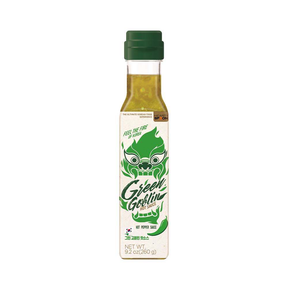 HEARTY SPOON Green Goblin Hot Sauce 265g (Case 20)