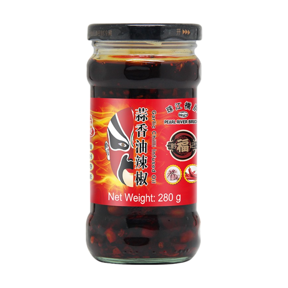 QIAN FU JI Garlic Chilli Oil 280g (Case 24)