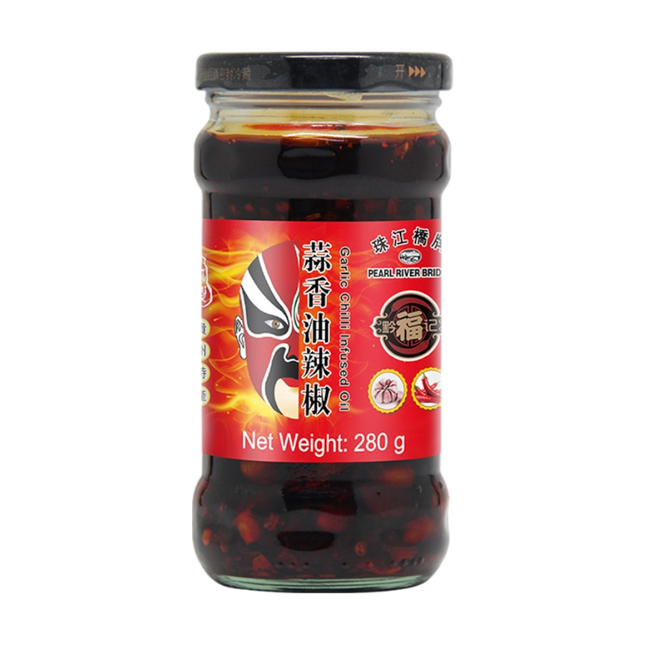 QIAN FU JI Garlic Chilli Oil 280g (Case 24)
