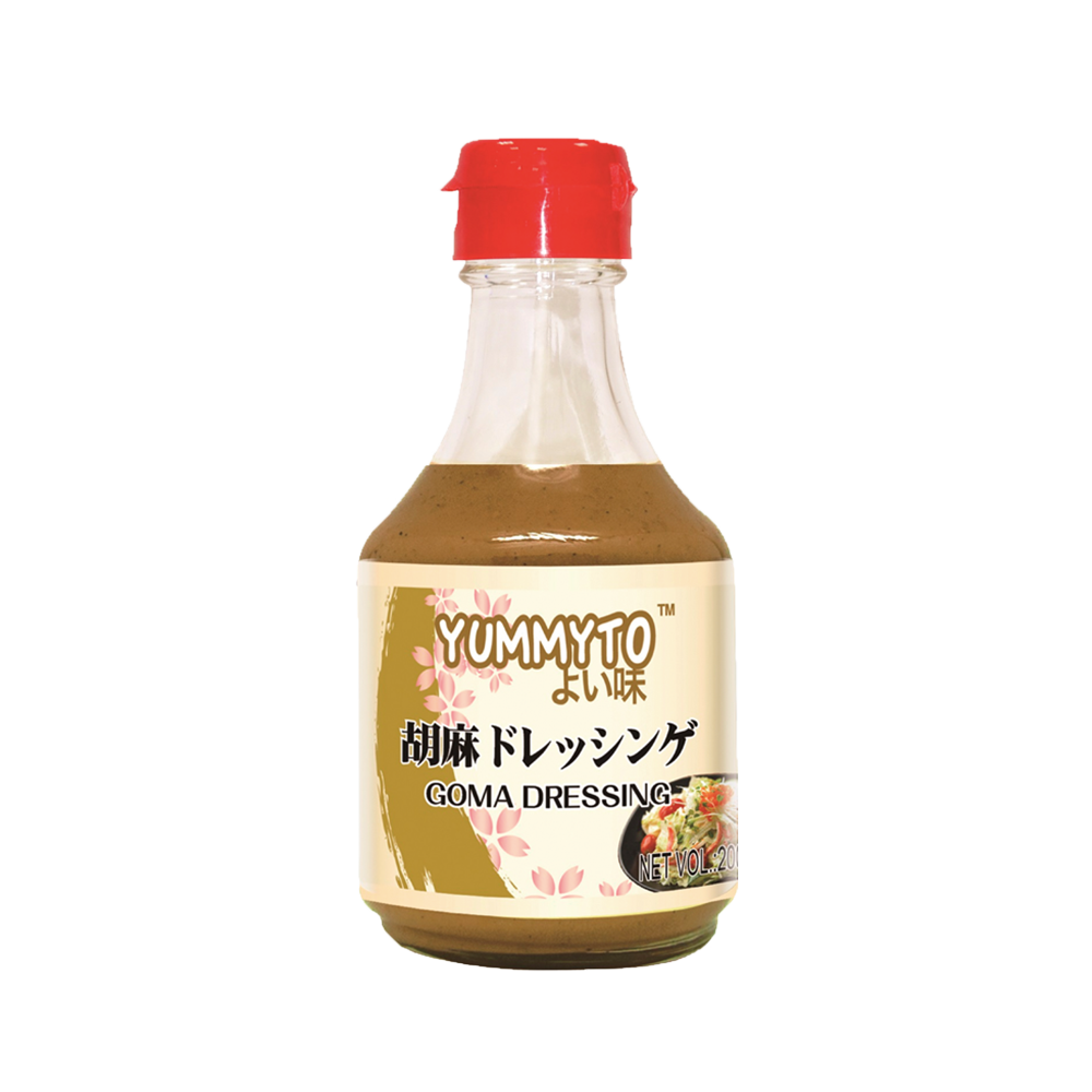 YUMMYTO Goma Dressing 200ml (Case 24)