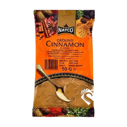 NATCO Cinnamon Ground (Cassia) 50g (Case 10)