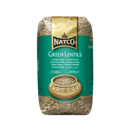 NATCO Green Lentils 500g (Case 20)