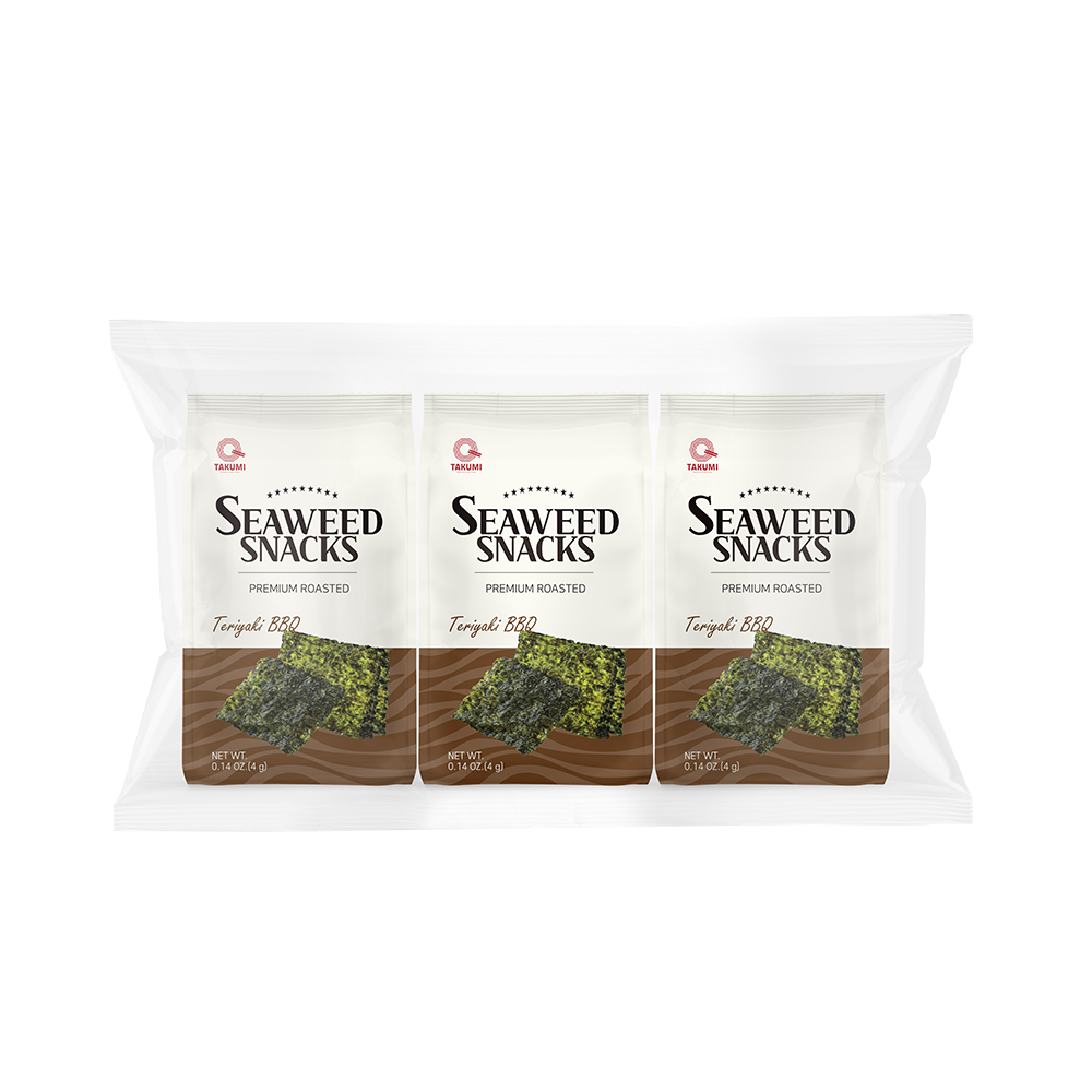 TAKUMI Seaweed Snack Teyiyaki (3pcs) 12g (Case 24)
