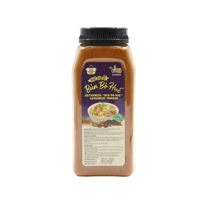 Vianco Bun Bo Hue Condiment Powder 500gr (Case 24)