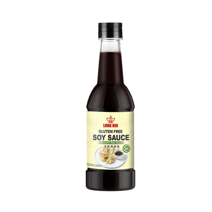 LONG HUI Gluten Free Soy Sauce 500ml (Case 12)