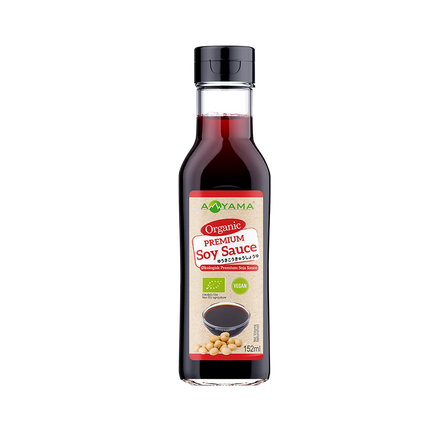 Aoyama Organic Premium Soy Sauce 152ml (Case 12)