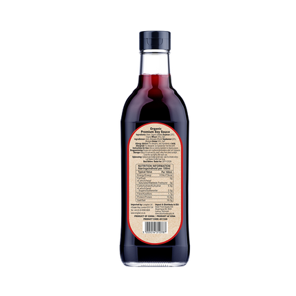 Aoyama Organic Premium Soy Sauce 480ml (Case 12)