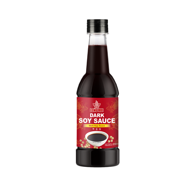 LONGHUI Dark Soy Sauce 500ml (Case 12)