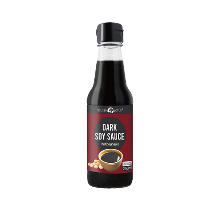 GOLDEN LOTUS Dark Soy Sauce 250ml (Case 12)